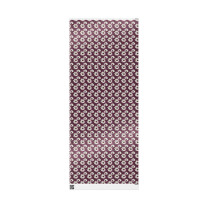 Purple Tide Petals Wrapping Paper