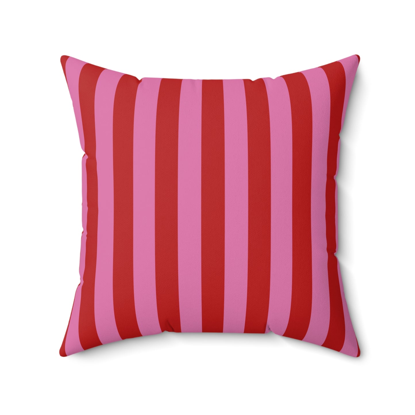 Be Mine Stripes Throw Pillow