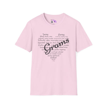 Grams Descriptive Words Adult T-shirt
