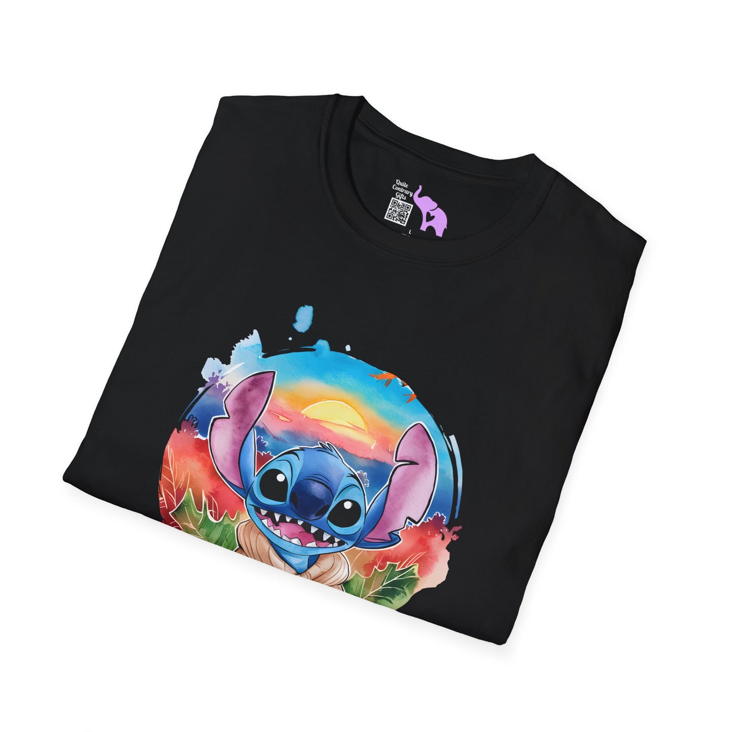 Sunset Stitch Adult T-shirt