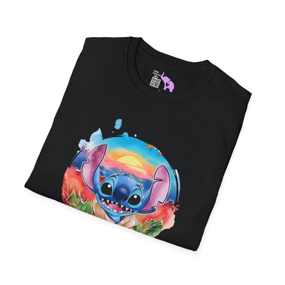 Sunset Stitch Adult T-shirt