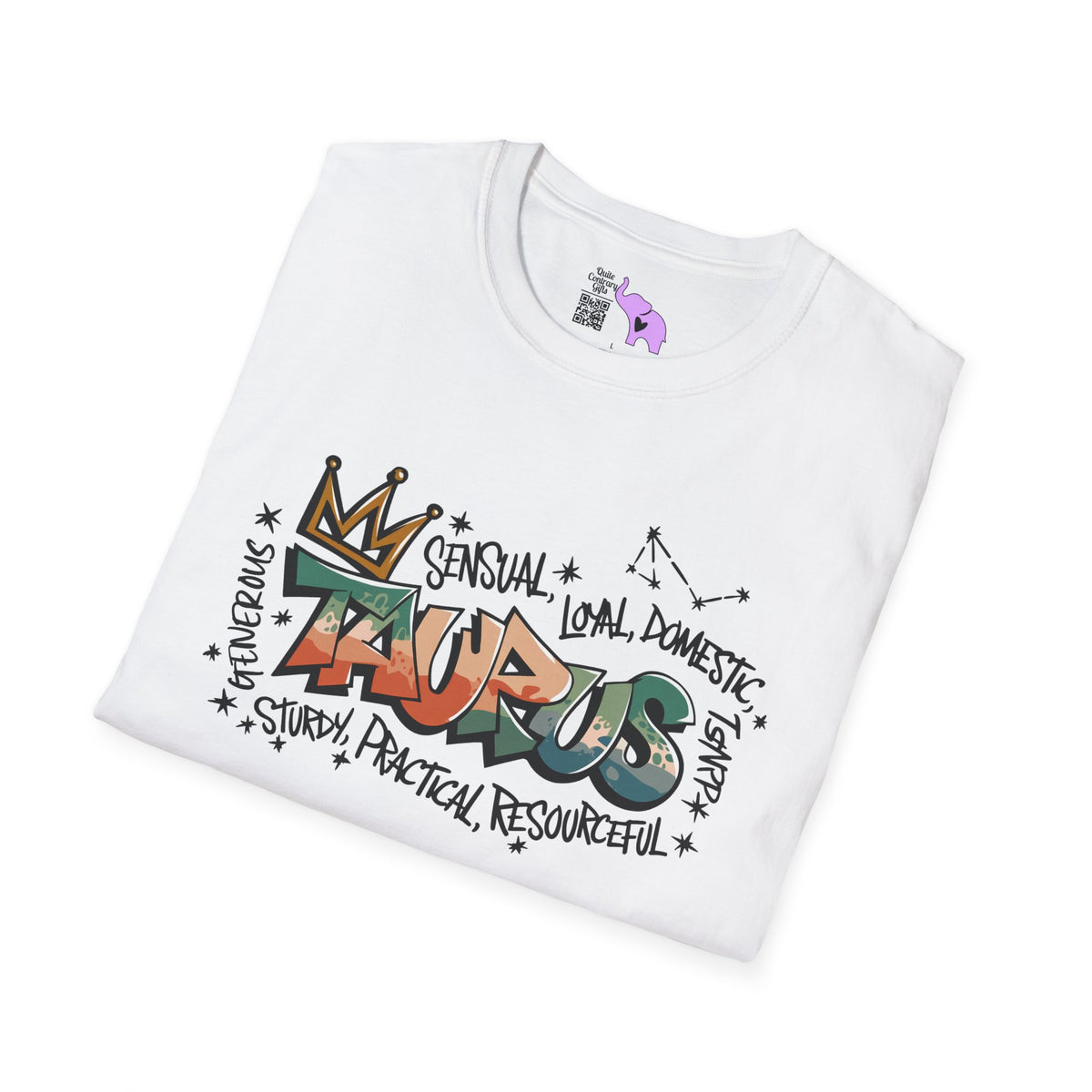 Taurus Street Art Adult T-shirt