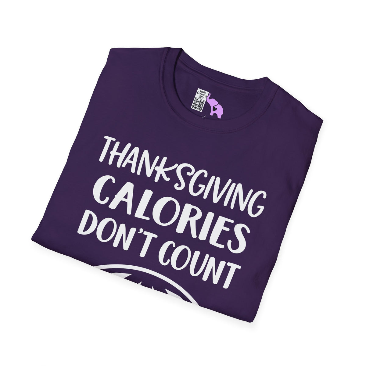 Thanksgiving Calories Don't Count Adult T-shirt