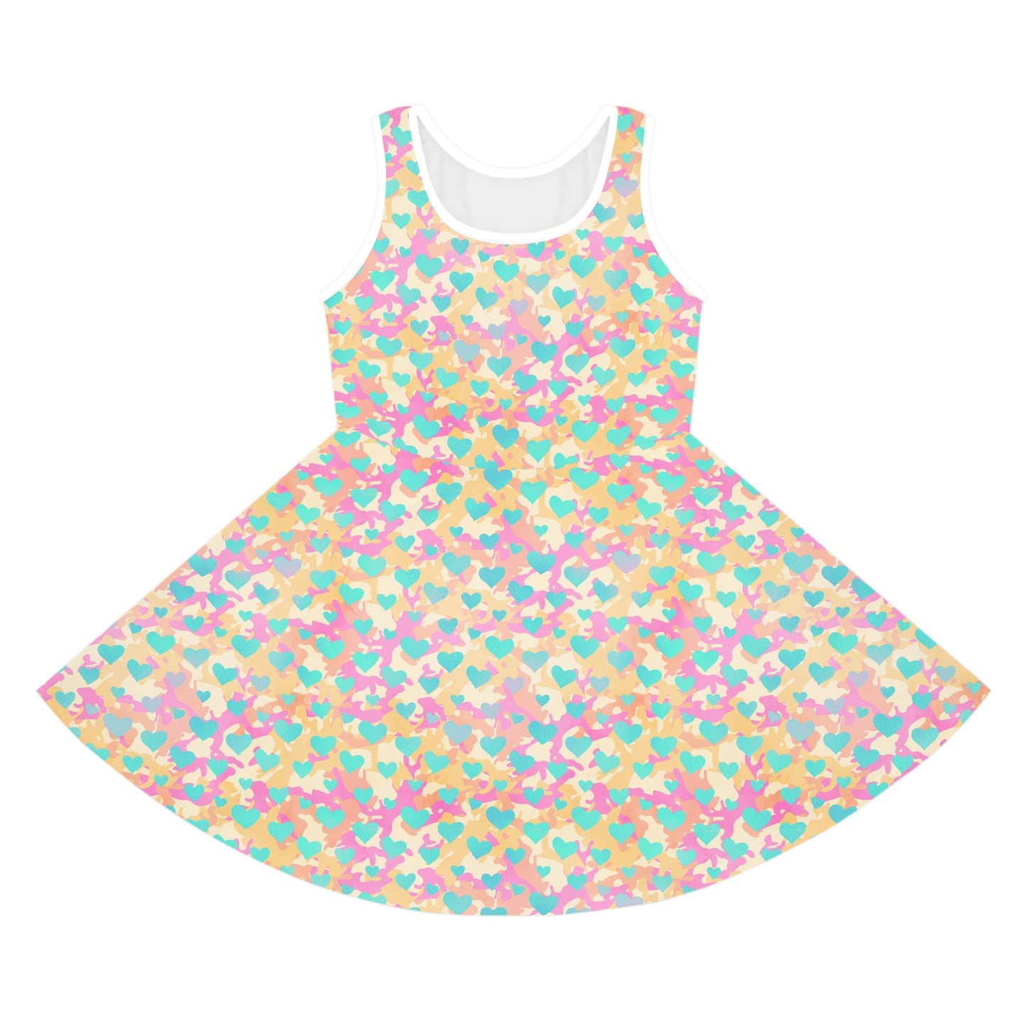 Sweetheart Camo Girls' Sleeveless Sundress