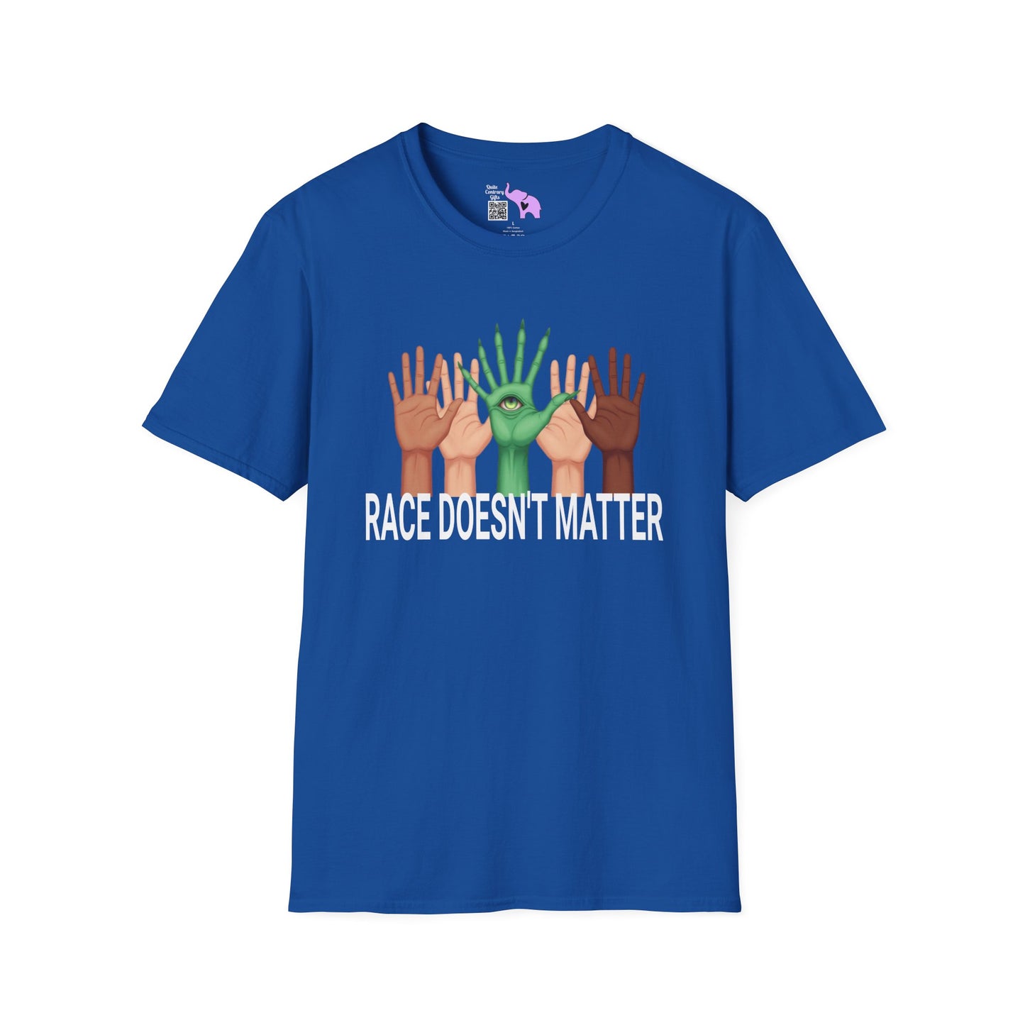 Race Doesn't Matter Adult T-shirt