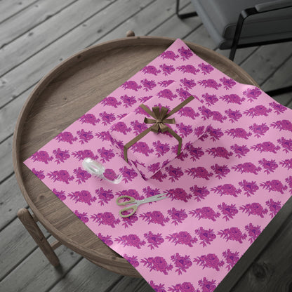 Bubblegum Bloom Peonies Wrapping Paper