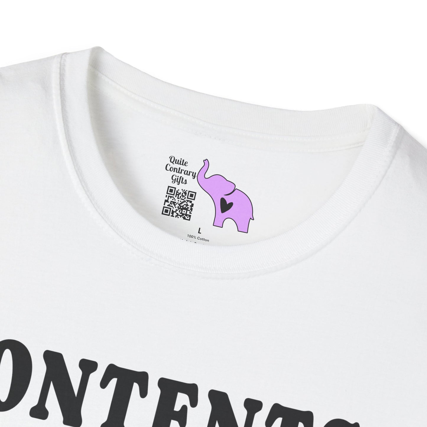 Contents: Invisible Illness Adult T-shirt