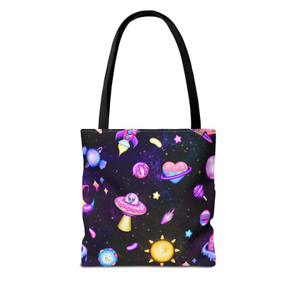 Cosmic Recess Canvas Tote Bag