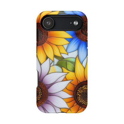Colorful Sunflowers MagSafe® Compatible Tough Case for iPhone