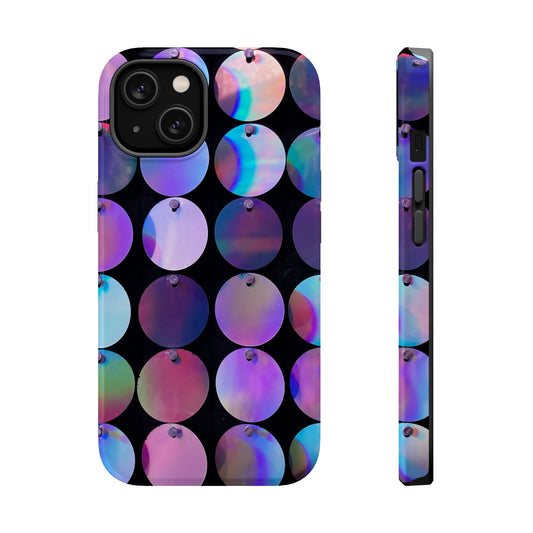 Opal Glow Sequins MagSafe® Compatible Tough Case for iPhone
