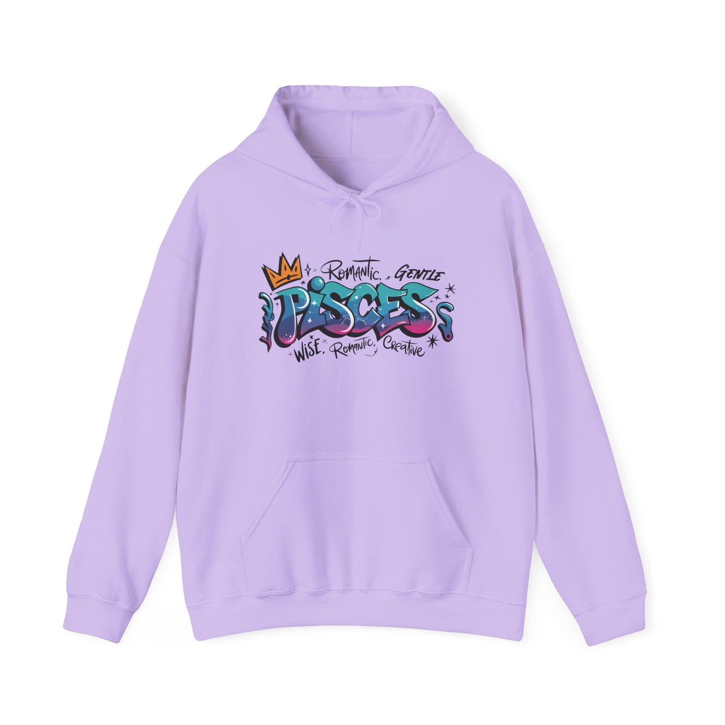 Pisces Street Art Heavy Blend™ Hooded Sweatshirt
