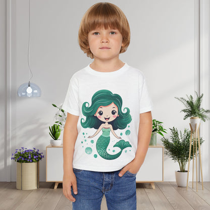 Teal Mermaid Heavy Cotton™ Toddler T-shirt