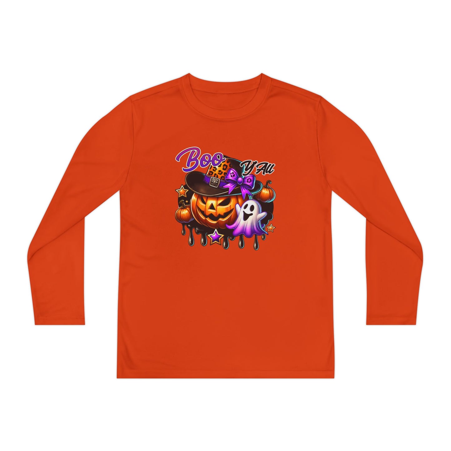 Boo Y'all Youth Long Sleeve Tee