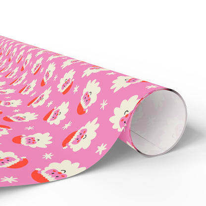 Jolly in Pink Wrapping Paper