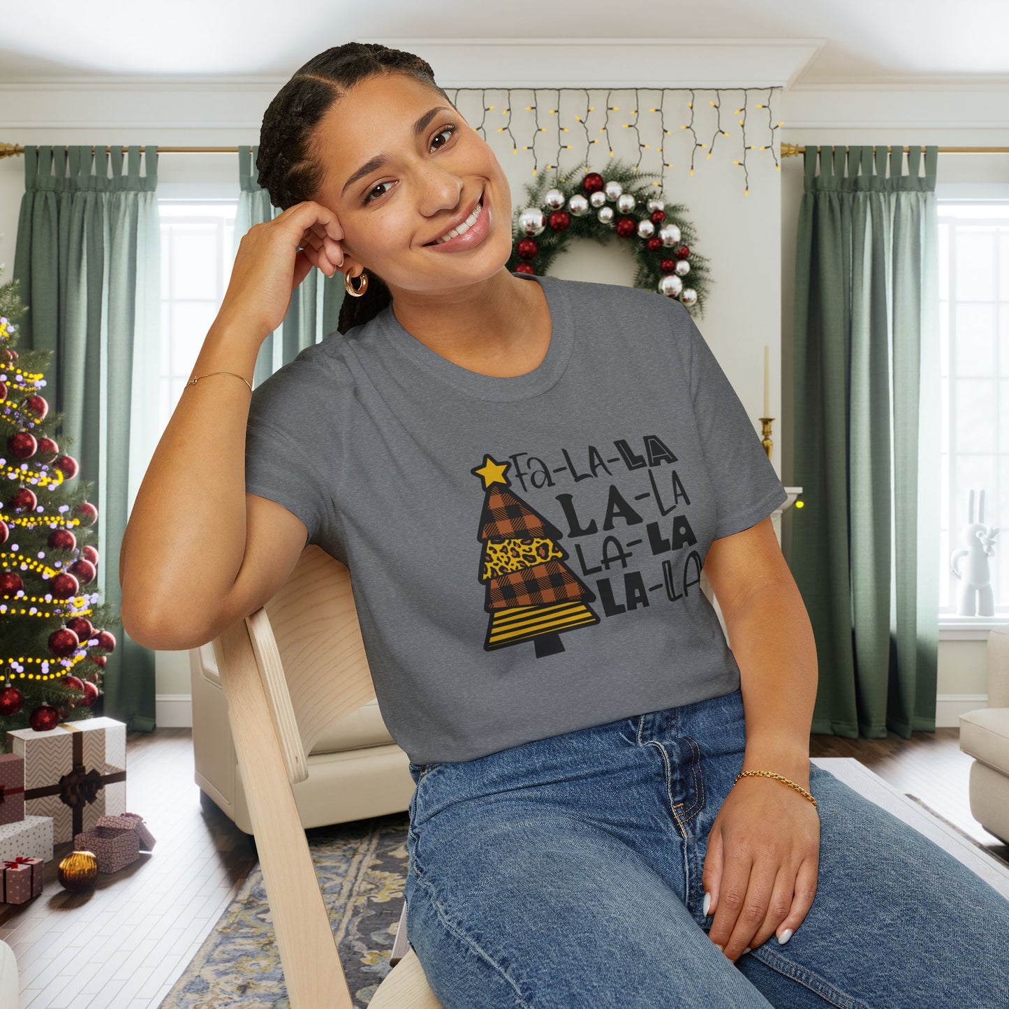 Fa-La-La-La-La-La-La-La-La Adult T-shirt