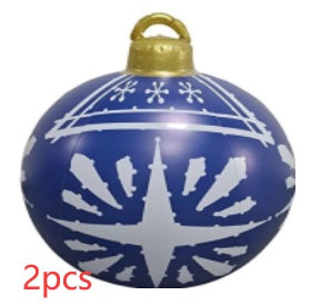 Various Christmas Ornament Inflatable Ball Outdoor PVC 24"(60cm)