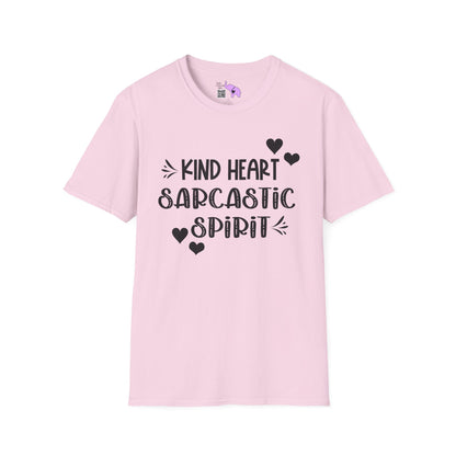Kind Heart Sarcastic Spirit Adult T-shirt