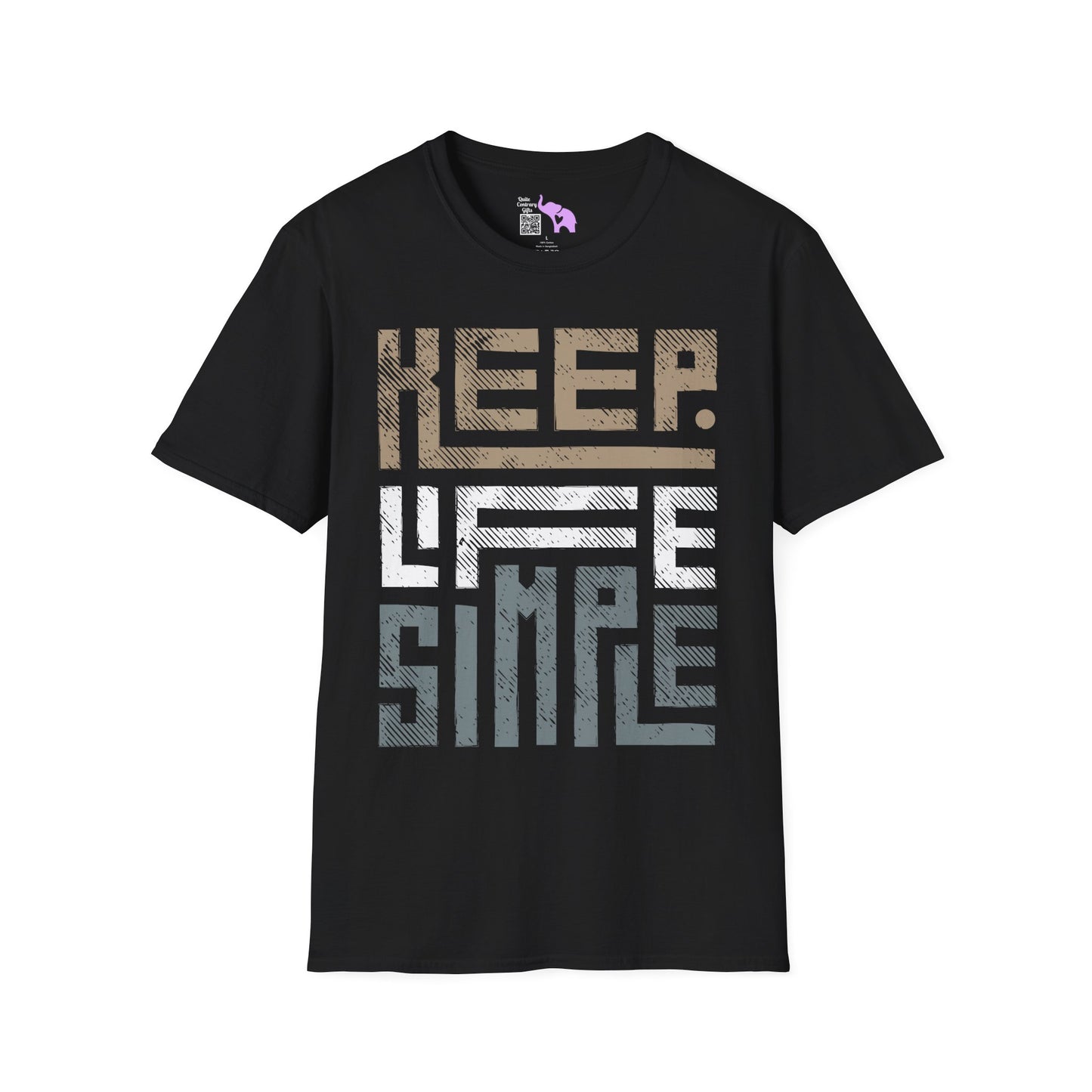 Keep Life Simple Adult T-shirt