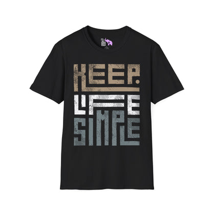 Keep Life Simple Adult T-shirt