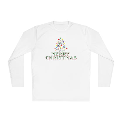 Merry Christmas Adult Long Sleeve Tee