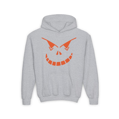 Spooky Jack-O-Lantern Youth Heavy Blend Hoodie