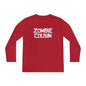 ""Zombie Cousin Youth Long Sleeve Tee