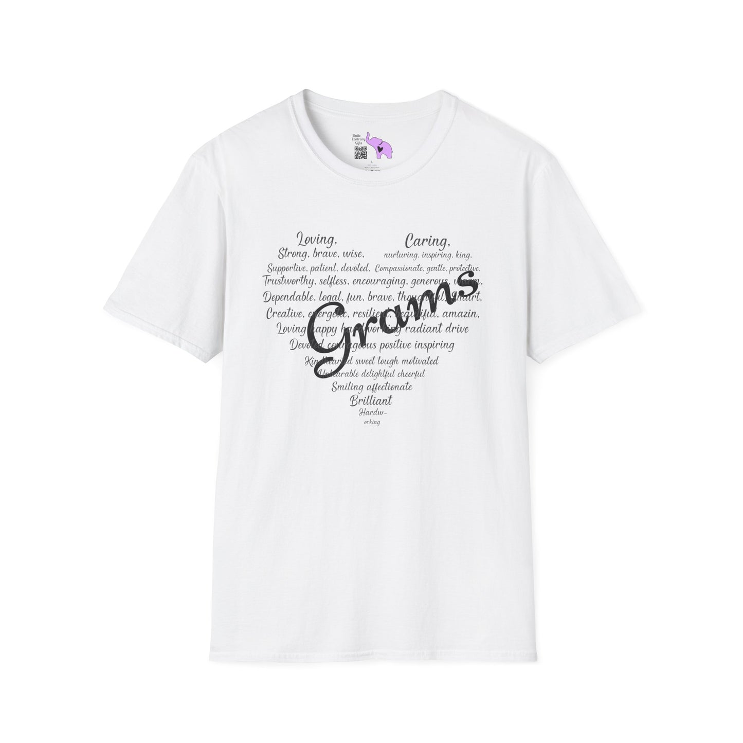 Grams Descriptive Words Adult T-shirt