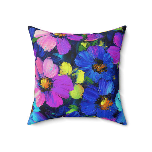 Watercolor Daisies Duvet Bedding Set