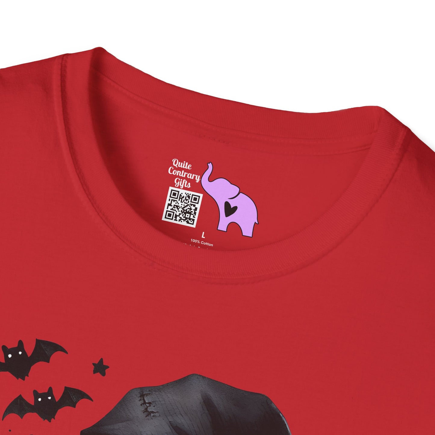 Moo...I Mean Boo Baby Cow Adult T-shirt