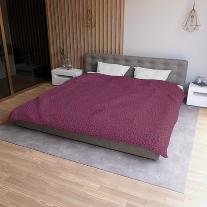 Fragmented Beauty Microfiber Duvet Cover