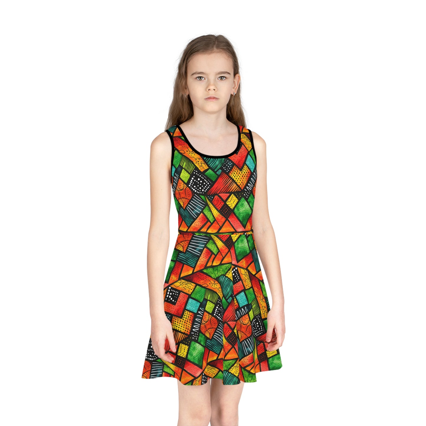 Unity Glow Girls' Sleeveless Sundress