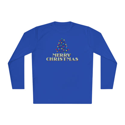 Merry Christmas Adult Long Sleeve Tee