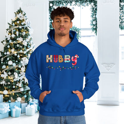 Christmas Hubby Adult Heavy Blend™ Hooded Sweatshirt