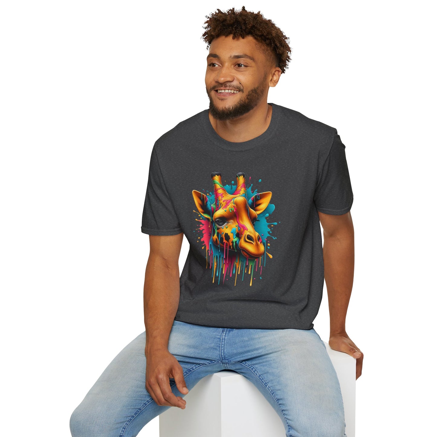 Colorful Giraffe T-shirt