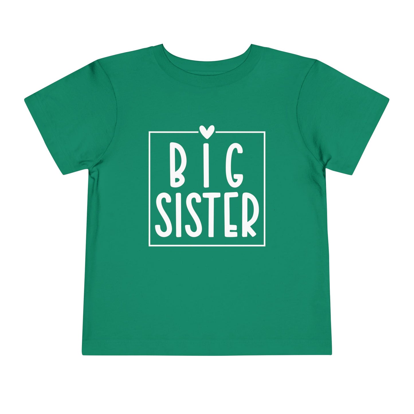 Big Sister (Heart/Box) Toddler Tee