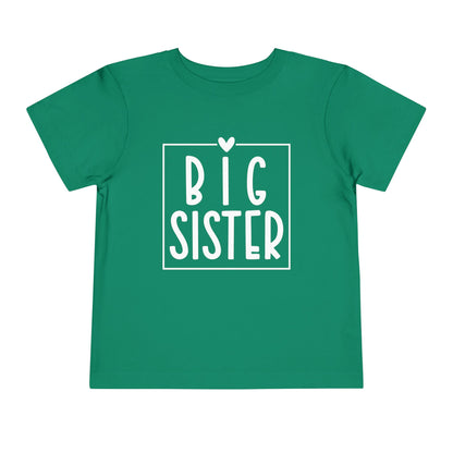 Big Sister (Heart/Box) Toddler Tee