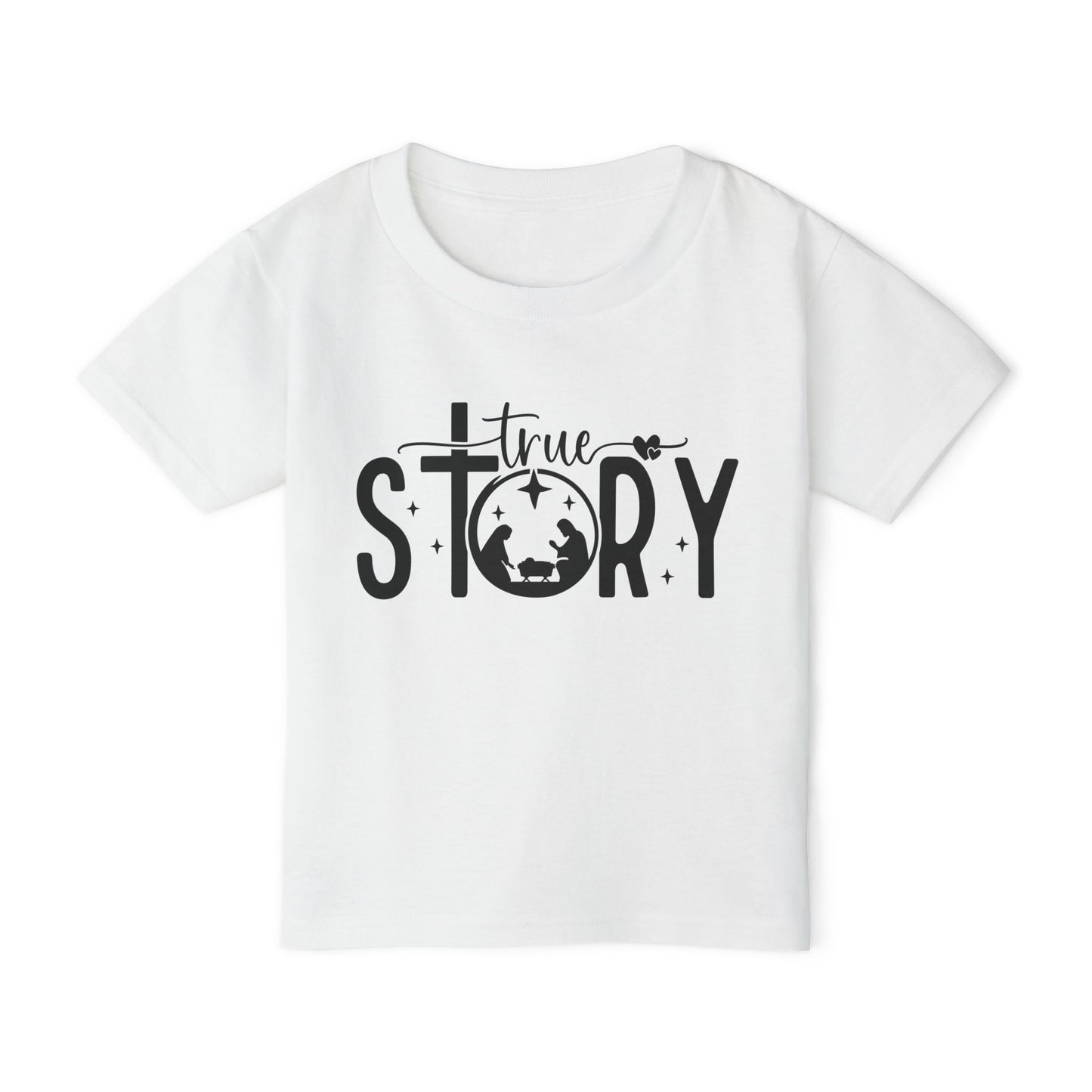 True Story (Nativity) Heavy Cotton™ Toddler T-shirt