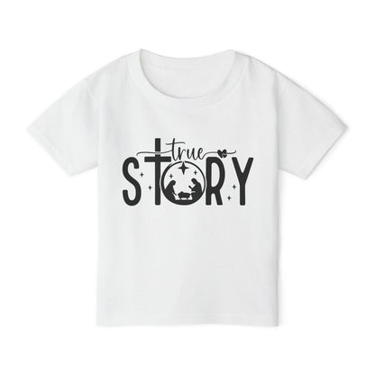 True Story (Nativity) Heavy Cotton™ Toddler T-shirt