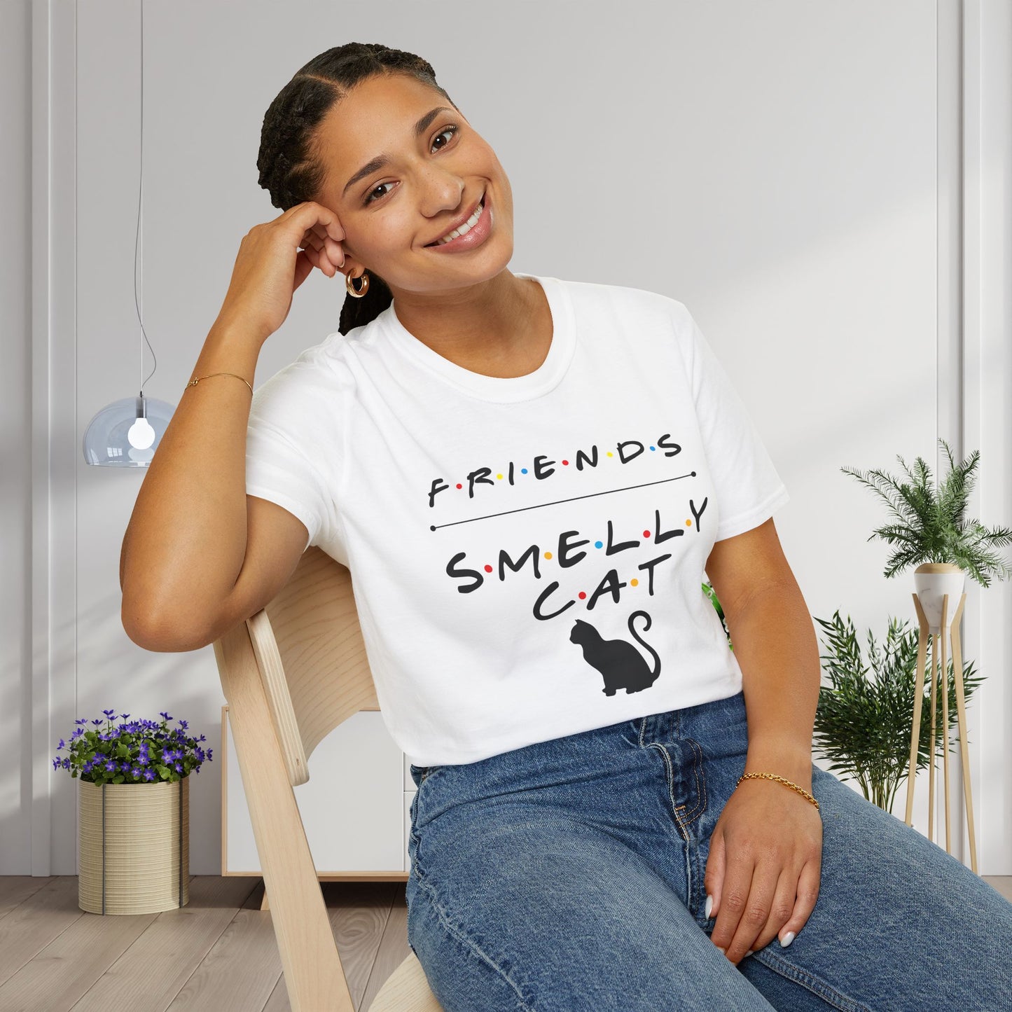 Friends; Smelly Cat Adult T-shirt