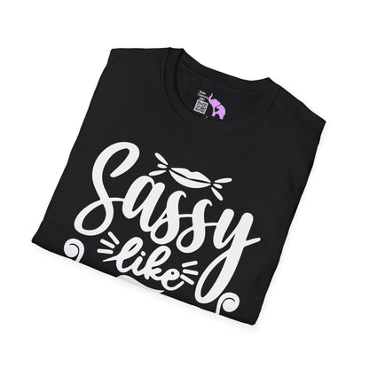 Sassy Like My Mom Adult T-shirt