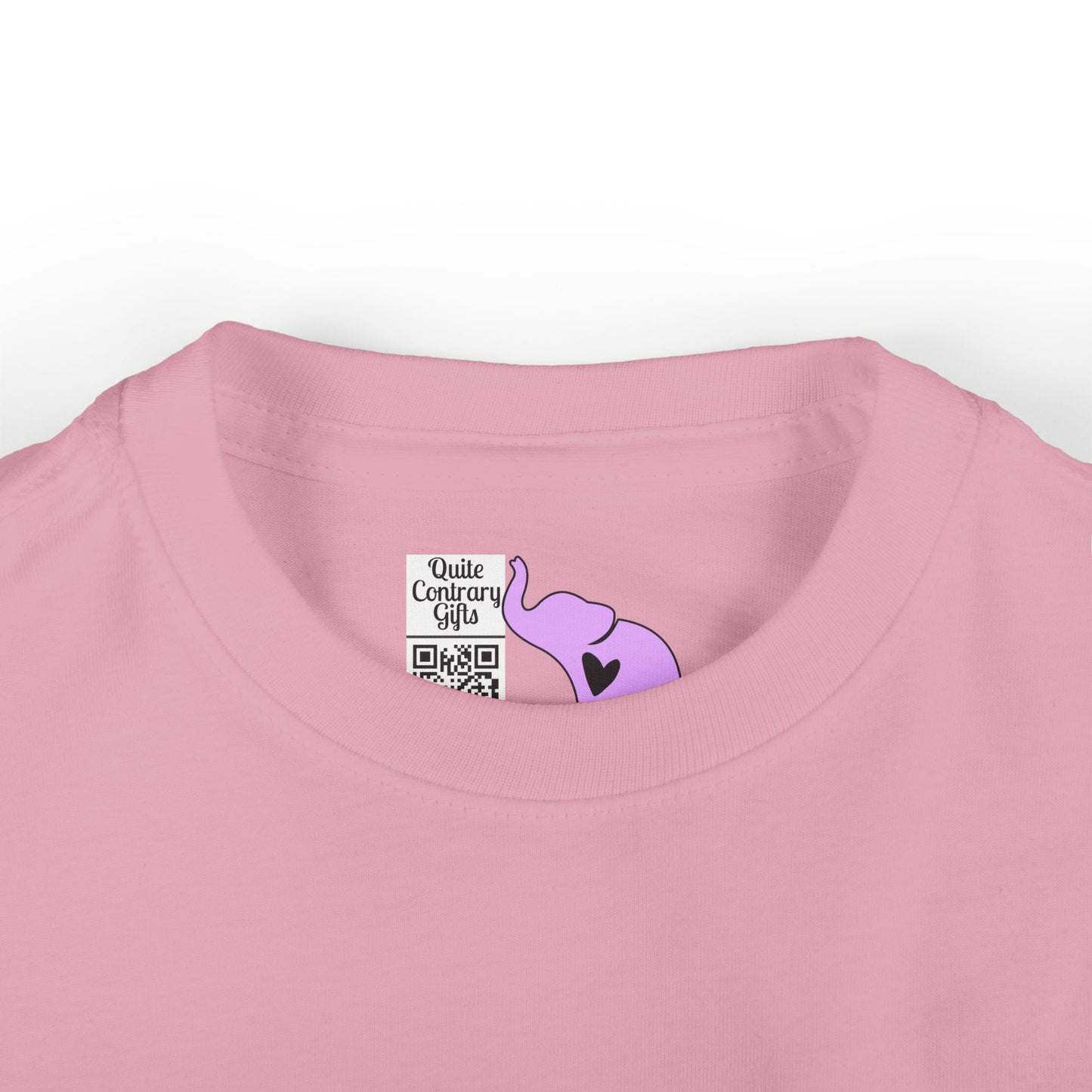 Pink & Black Love Unicorn Infant Soft T-Shirt