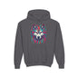 Colorful Wolf Youth Hoodie