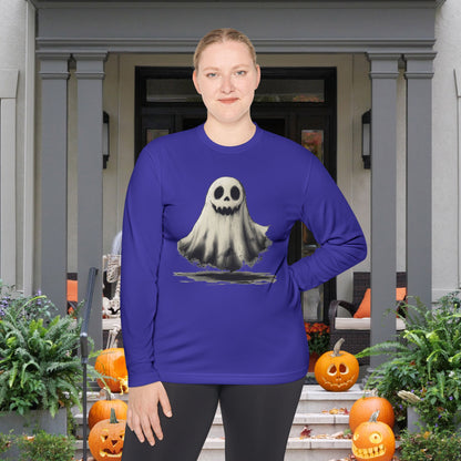 Cute Ghost Adult Long Sleeve Tee