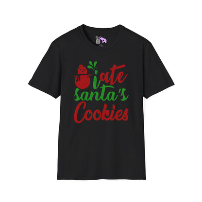 I Ate Santa's Cookies Adult T-shirt