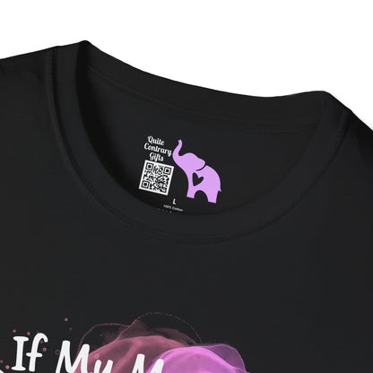 If My Mouth Doesn't Say It My Face Definitely Will Adult T-shirt