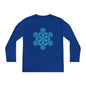 Large Snowflake Youth Long Sleeve Tee