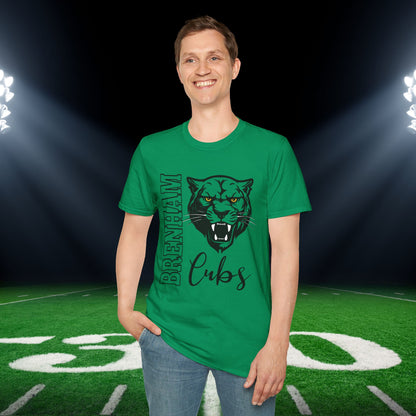 Brenham Vertical Fury Adult T-shirt