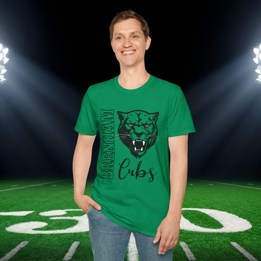 Brenham Vertical Fury Adult T-shirt