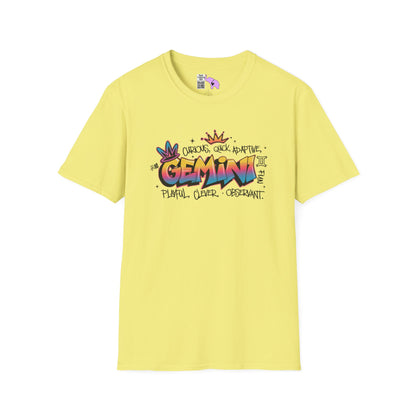 Gemini Street Art Adult T-shirt