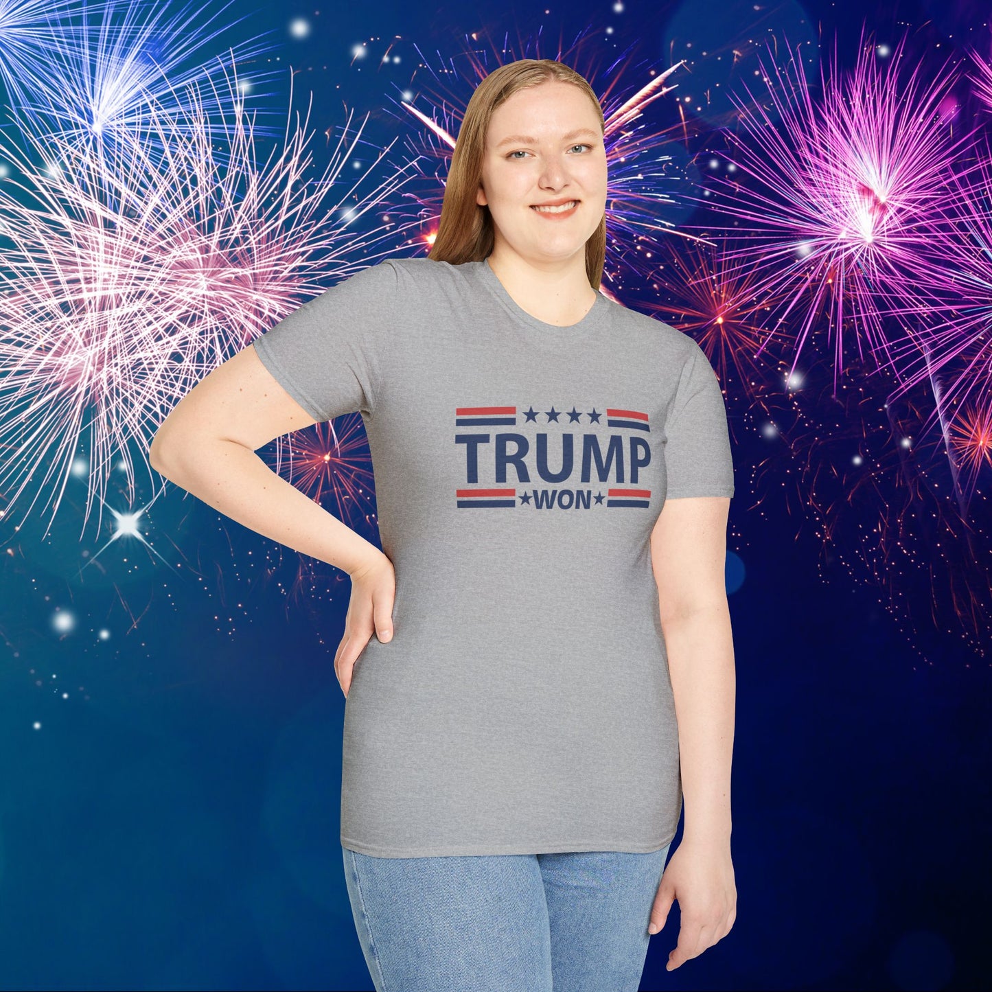 Trump Won (2) Adult T-shirt